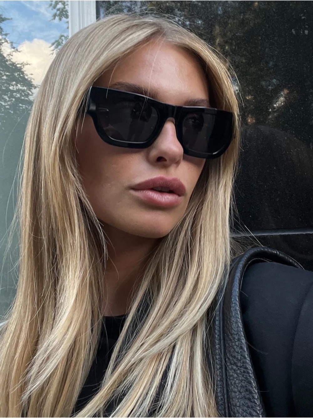 VEHLA Finn sunglasses in black smoke